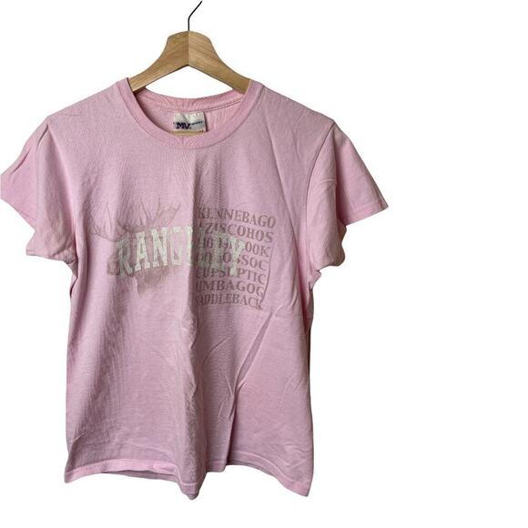 MV Sport Pink Rangeley Tee Shirt Women's Size M - Picture 1 of 5